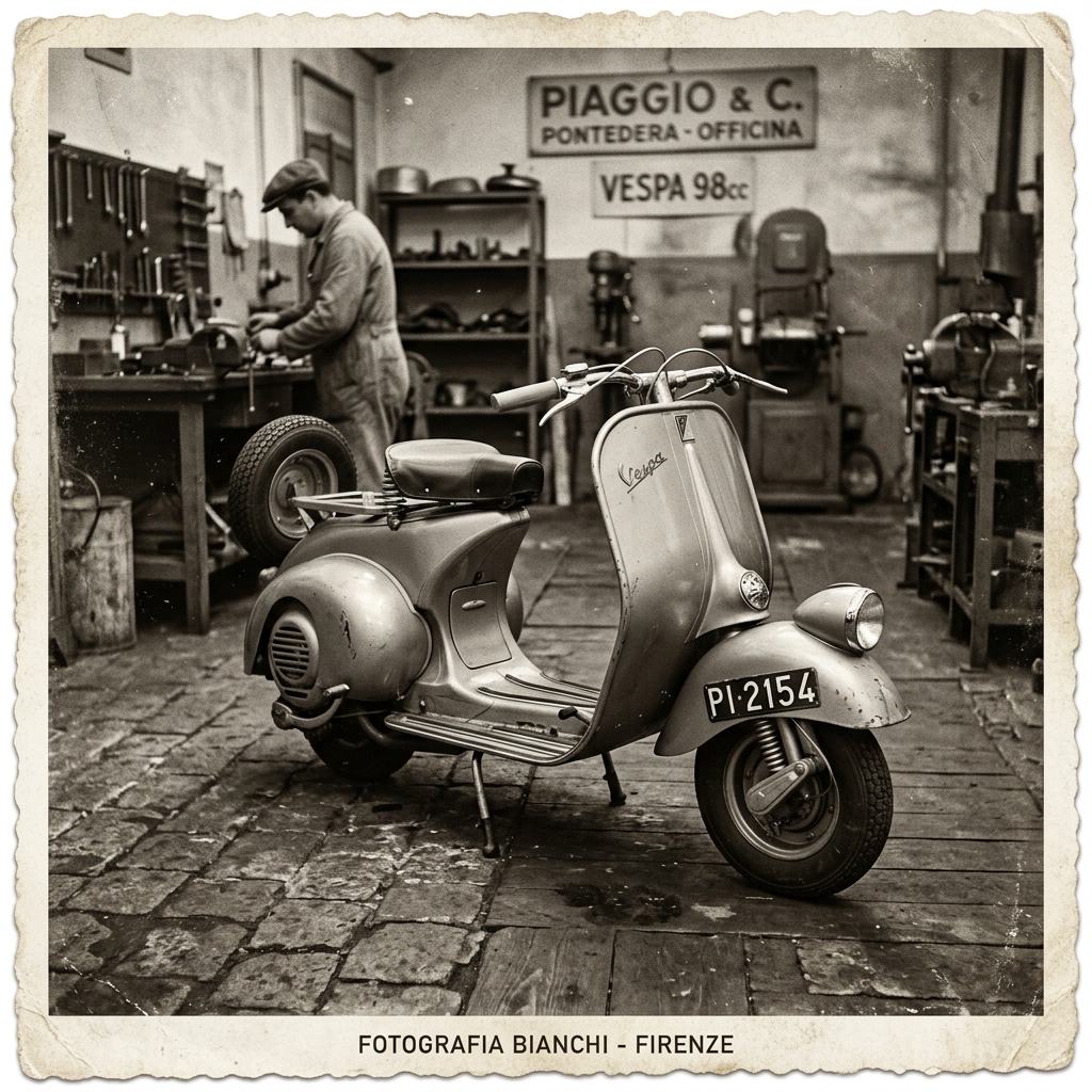 Historický model Vespa